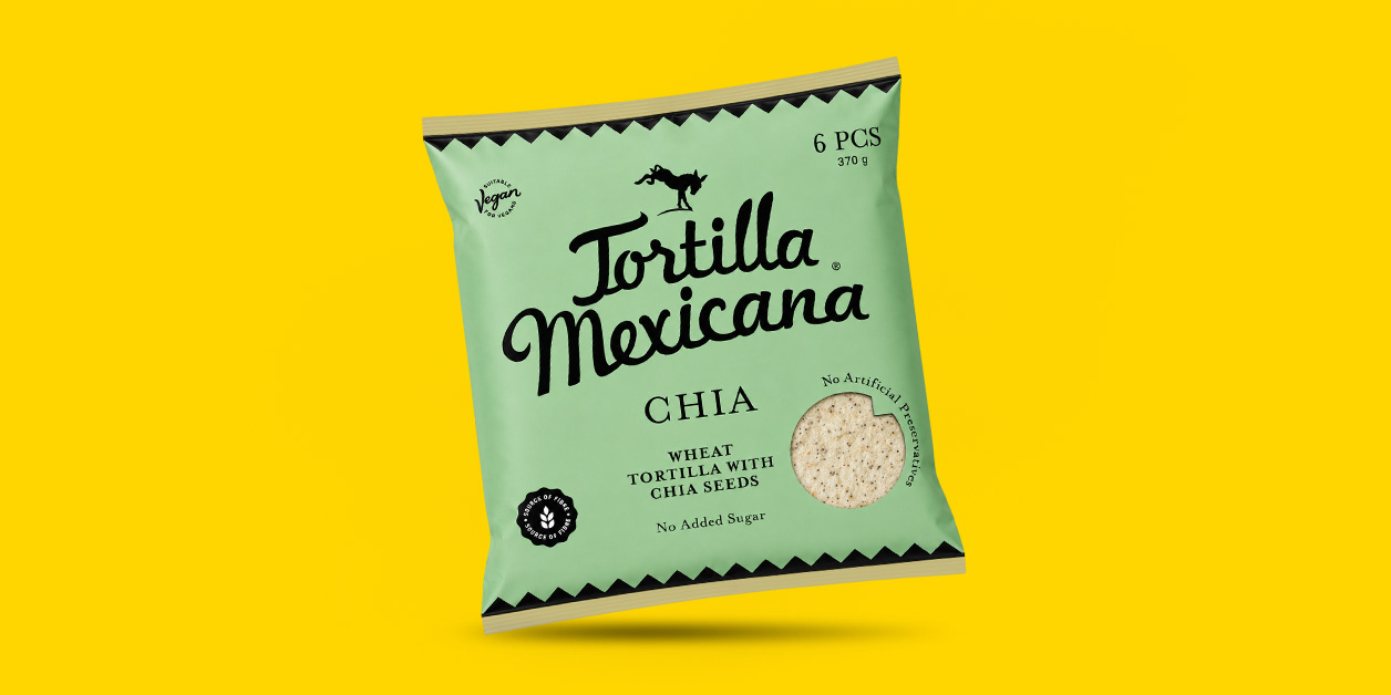 Tortilla Mexicana Chia