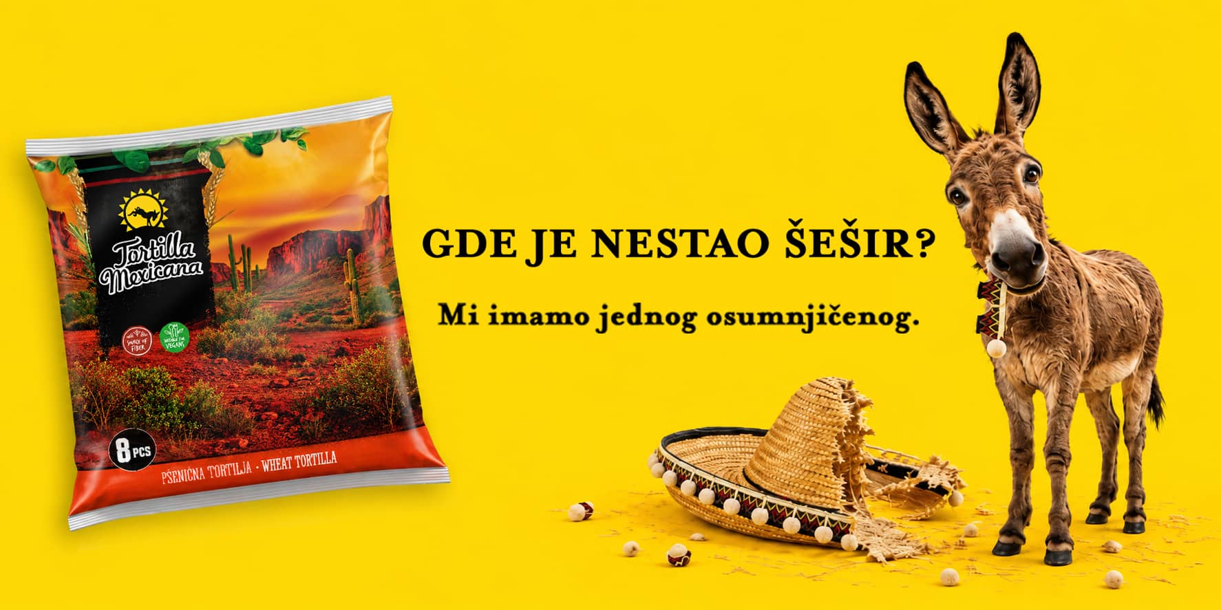 Dobro došli u tortilla mexicana novitete
